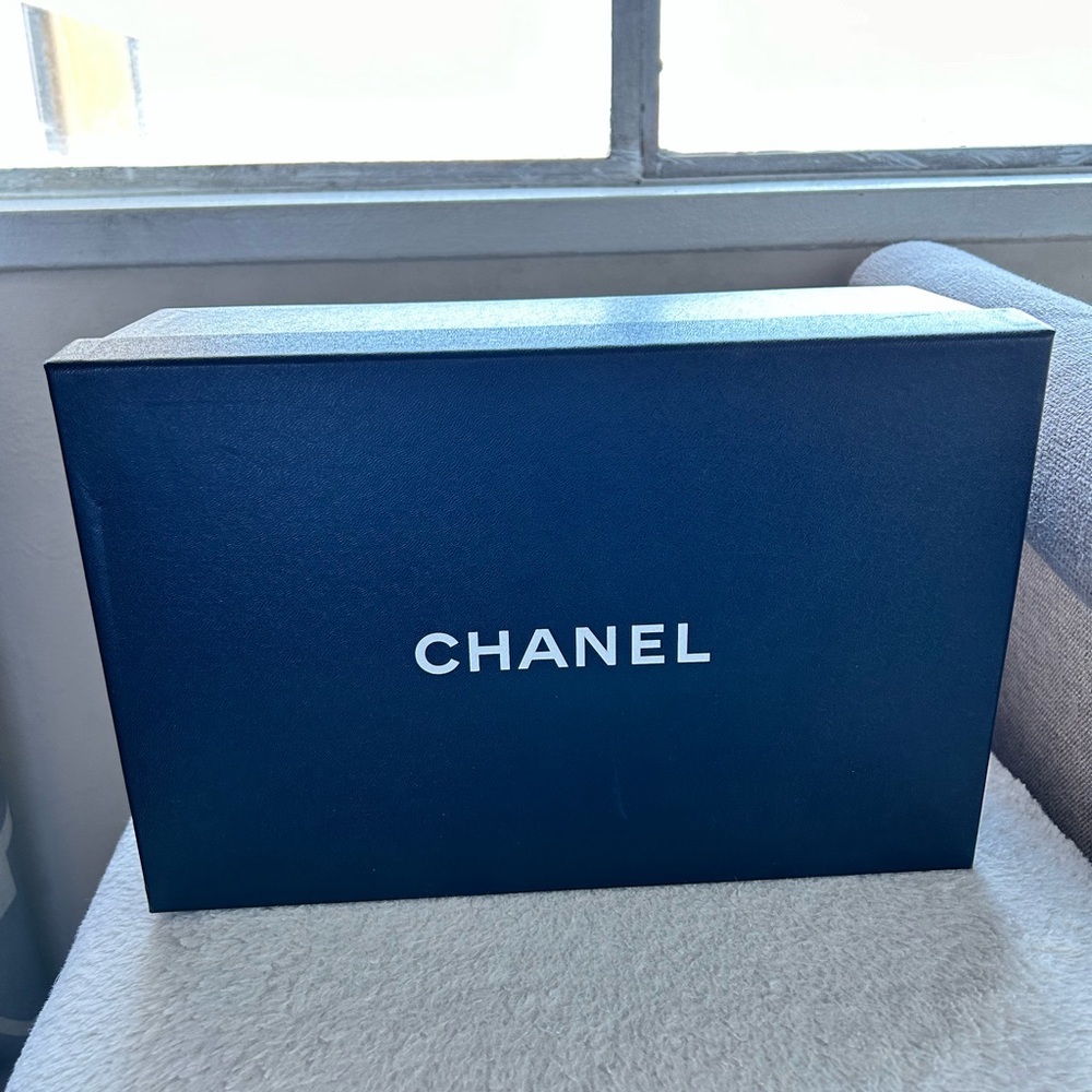 Chanel empty box, 8”h, 12”w, 4”d